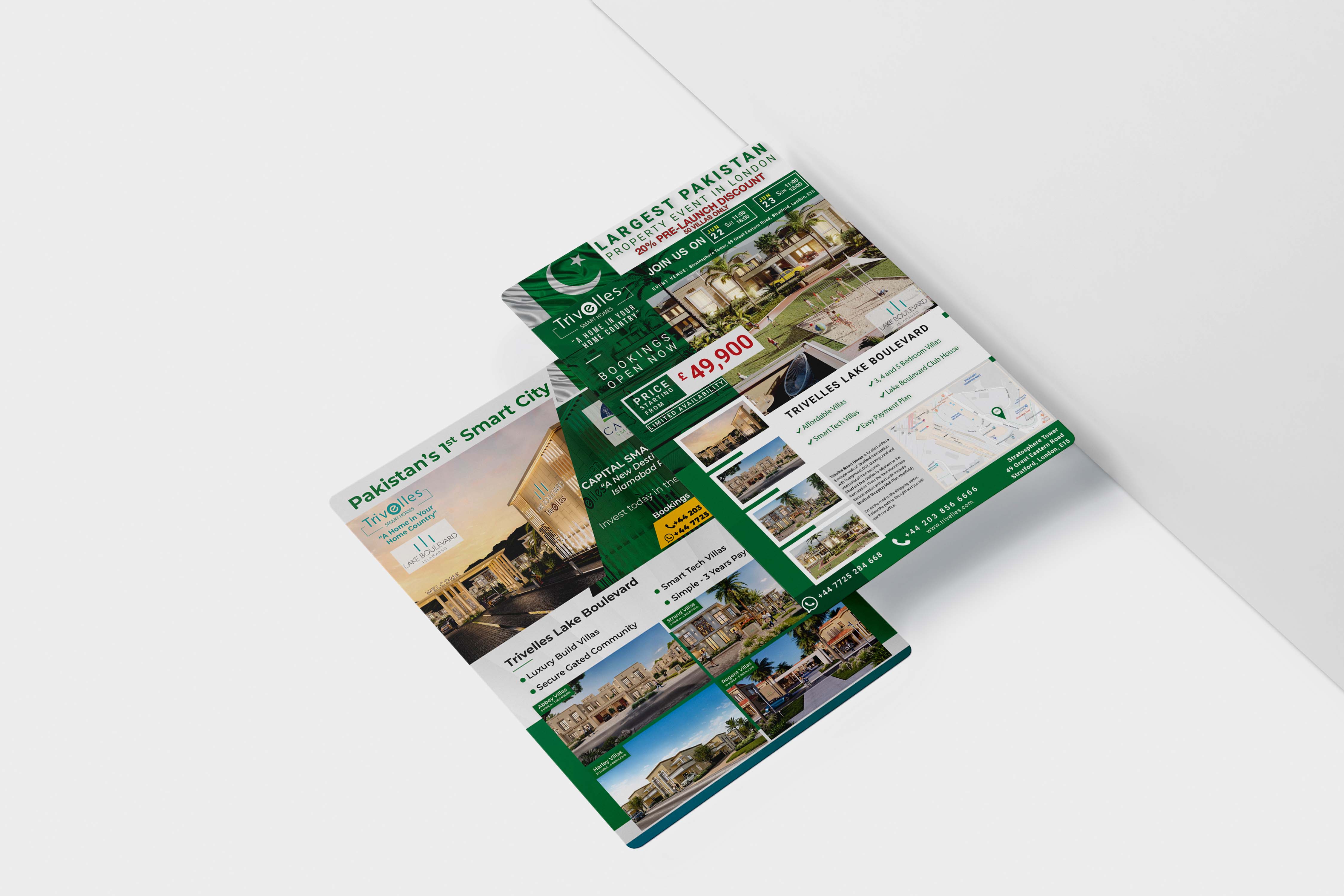 Smart Homes - Leaflet Design
